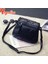 Siyah Stil 25X2X20CM Yogodlns Fashion Black Enveljavascope Women Clutch Rivet Girls Leather Party Purse Small Shoulder Handbag Evening Messenger Bags (Yurt Dışından) 4