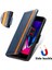 Apple iPhone 7 Plus/8 Plus Cüzdan Kılıfı, Kart Tutuculu Pu Deri Flip Kılıf Rfıd Engelleme Kickstand Telefon Kapağı (Yurt Dışından) 4