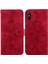 Xiaomi Redmi 9A Kabartmalı Lily Cüzdan Kılıfı ile Uyumlu, Kart Tutuculu Pu Deri Kapaklı (Yurt Dışından) 5
