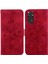 Xiaomi Redmi Note 11 4g Kabartmalı Lily Cüzdan Kılıfı ile Uyumlu, Kart Tutuculu Pu Deri Kapaklı (Yurt Dışından) 5
