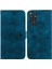 Xiaomi Redmi Note 11 4g Kabartmalı Lily Cüzdan Kılıfı ile Uyumlu, Kart Tutuculu Pu Deri Kapaklı (Yurt Dışından) 5