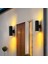 14 Watt Amber Işık LED Aplik, Iç ve Dış Mekan Modern Aplik, Çift Yönlü Duvar Armatürü, Modern Aplik 2
