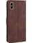 iPhone X/xs ile Uyumlu Kickstand Koruyucu, Kredi Kartı Tutacağı Pu Deri Darbeye Dayanıklı Telefon Kılıfı (Yurt Dışından) 5