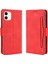 iPhone 11 ile Uyumlu Kickstand Koruyucu, Kredi Kartı Tutacağı Pu Deri Darbeye Dayanıklı Telefon Kılıfı (Yurt Dışından) 1