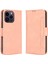 iPhone 14 Pro ile Uyumlu Kickstand Koruyucu, Kredi Kartı Tutacağı Pu Deri Darbeye Dayanıklı Telefon Kılıfı (Yurt Dışından) 1