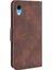 iPhone Xr ile Uyumlu Kickstand Koruyucu, Kredi Kartı Tutacağı Pu Deri Darbeye Dayanıklı Telefon Kılıfı (Yurt Dışından) 5