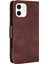 iPhone 12 ile Uyumlu Kickstand Koruyucu, Kredi Kartı Tutacağı Pu Deri Darbeye Dayanıklı Telefon Kılıfı (Yurt Dışından) 5