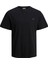 Jcoclassıc Twıll Tee Ss Crew NECK23 Sn 12240266 Siyah 1