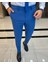 Italyan Stil Slim Fit Bel Detaylı Erkek Pantolon T11338 1