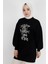 71105 Inci ve Nakış Detaylı 2 Iplik Kumaş Sweatshirt 4