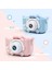 Mini Eğitici Çocuk Fotoğraf Makinesi Kılıflı Kamera Çocuklar Için Dijital Fotoğraf ve Oyun Makinesi 4