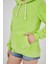 Grody.t  Kapüşonlu Peluş Sweatshirt Hoody Neo Sarısı 5