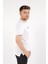 4023 Cazador Erkek T-Shirt Beyaz 3