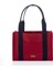 Kanvas Tote Bag, Orta Boy Bordo Kadın Kol ve Omuz Çantası, 35X25 Cm, Ön ve Iç Cepli, Mıknatıs Ağızlı 1