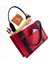 Kanvas Tote Bag, Orta Boy Bordo Kadın Kol ve Omuz Çantası, 35X25 Cm, Ön ve Iç Cepli, Mıknatıs Ağızlı 5