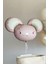 Sevimli Fare Kafası Folyo Balon 4