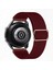 22 mm Universal Örgü Tokalı Bant Kordon Akıllı Pimli Bordo 1