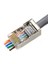 Hq Speed Ez RJ45 Metal Cat6 Yeni Nesil Delikli Jack Konnektör ( 100 Adet) 1