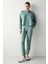 Mint Kapüşonlu Silky Feel Sweatshirt 3