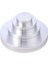 Gümüş 3.8cm Tarzı Yuvarlak Ake Pan Ekseni Döner Tabla Alüminyum Alaşımlı Döner Tepsi Tabanı Rotor Tabanı Alüminyum Rulmanlı Kek Döner Tabla (Yurt Dışından) 2
