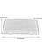 41X24.5X2.3CM Stili Izgara Soğutma Tepsisi Yapışmaz Soğutma Rafı Kurabiye Kek Pişirme Rafları Bakeware Kurutma Standı Ev Mutfak Pişirme Aksesuarları (Yurt Dışından) 1