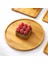 G-1pcs Tarzı Pasta Tepsisi Cam Şeffaf Kapak Tatlı Meyve Tadım Kutusu Pasta Ekmek ve Pasta Tadımı Ahşap Tepsi Cam Kapak (Yurt Dışından) 5