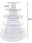 6 Katlı Stil Yuvarlak 4 6-Tiers Macaron Ekran Standı Cupcake Kulesi Raf Kek Standı Düğün Doğum Günü Pastası Dekorasyon Araçları Için Pvc Tepsi Bakeware (Yurt Dışından) 1
