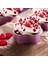 Kırmızı Stil Kalp Kek Standı, Sevgililer Günü Alüminyum Folyo Kek Tava Kalp Şeklinde Cupcake Kapaklı Fincan, Mini Cupcake Cup Flan Kapaklı Pişirme Bardakları (Yurt Dışından) 5