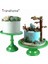 Yeşil Çap 30CM Tarzı Transhome Pasta Standı cm Metal Yeşil Tatlı Masa Kek Tepsisi Düğün Doğum Günü Partisi Drcor Macaron Cupcake Raf Düğün Standı (Yurt Dışından) 2
