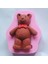 Pretty Stand Teddy Bear Silikon Fondan Silikon Şeker Craft Kalıpları Karikatür Kek Dekorasyonu (Yurt Dışından) 1