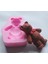 Pretty Stand Teddy Bear Silikon Fondan Silikon Şeker Craft Kalıpları Karikatür Kek Dekorasyonu (Yurt Dışından) 2
