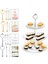 Gümüş 3 Katmanlı Stil Katmanlı Kek Standı Ikindi Çayı Düğün Tabakları Parti Sofra Takımı Yeni Bakeware Plastik Tepsi Vitrin Kek Dekorasyon Araçları (Yurt Dışından) 5