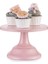 Pembe Tarzı 20CM Kek Standı Düğün Tatlı Cupcake Yuvarlak Kek Standları Ikindi Çayı Demir Tepsi Doğum Günü Partisi Düğün Yıldönümü Için (Yurt Dışından) 1