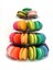 1 Adet Tarzı Transhome Macarons Ekran Kulesi 4 Katmanlı Cupcake Standı Gıda Teşhir Standı Kek Standı Düğün Dekorasyon Doğum Günü Partisi Favor (Yurt Dışından) 4