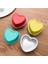 Mavi Stil 10 Takım 100ML Alüminyum Folyo Kek Tava Kalp Şeklinde Cupcake Kapaklı Fincan Flan Pişirme Tavaları Anneler Günü Düğün Doğum Günü Için (Yurt Dışından) 4
