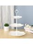 Yuvarlak Stil Cupcake Standı Üç Katlı Kare Yuvarlak Şekil Opsiyonel Acıbadem Kurabiyesi Kule Standı Pratik ve Popüler Pasta Teşhiri (Yurt Dışından) 5