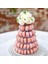 6 Katlı Kule Macaron Macaron Ekran Standı Yuvarlak Kek Standı Pvc Tepsi Doğum Günü Düğün Vitrin Pasta Dekorasyon Araçları (Yurt Dışından) 2