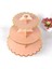 Pembe Tarzı 3 Katmanlı Karton Ikindi Çayı Cupcake Kek Standı Doğum Günü Partisi 4 Renk Tatlı Teşhir Standı Pasta Servis Tabağı (Yurt Dışından) 4