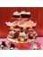Gümüş Tarzı 3 Katmanlı Yuvarlak Doğum Günü Düğün Parti Cupcake Tatlı Kağıt Standı Vitrin (Yurt Dışından) 3
