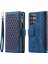 Samsung Galaxy S24 Ultra Zipper Cep Rhombus Deri Kapak Kayış (Yurt Dışından) 1