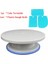 COOK-002006 Stili Dıy Kek Pikap Pişirme Silikon Kalıp Kek Tabağı Dönen Yuvarlak Kek Dekorasyon Araçları Döner Masa Pasta Malzemeleri Kek Standı (Yurt Dışından) 1