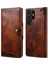 Samsung Galaxy S24 Ultra Bükülmüş Retro Yağ Balmumu Cüzdan Kapağı (Yurt Dışından) 2