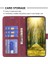 Samsung Galaxy S24 Ultra Pu Deri Folyo Flip Telefon Kapağı (Yurt Dışından) 3