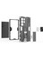 Samsung Galaxy S24 Ultra Anti-Cratch Pc+Tpu Kickstand Cover (Yurt Dışından) 3