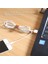 Kahverengi 5 Adet Tarzı Kordon Kulaklık Düzenleyici Sarma Sarıcı El Yapımı Deri Kulaklık Kulaklık Telefon Kablosu Sarıcı Askı USB Şarj Tutucu (Yurt Dışından) 3