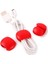 Renk Karıştırma 5 Parça Stili Mümkün Sarıcı Sarar Headhone Kordon Düzenleyici Silikon USB Kablo Klipsi Yönetim Kayışı USB Tutucu Artık Karışık Kordon Yok (Yurt Dışından) 4
