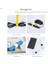 Siyah Stil Usbcable Sarıcı Kablo Düzenleyici Bağları Fare Tel Kulaklık Tutucu HDMI Kablosu Serbest Kesim Yönetim Telefonu Çember Bant Koruyucu Naylon Çanta (Yurt Dışından) 5