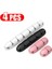 4pcs Stilini Karıştırın 4 Adet Masaüstü Çift Taraflı Gözenekli Izlenmeyen Kablo Tutucu Tel Kordon Koruyucu Silikon USB Kablosu Tel Organizatör Yönetim Kelepçesi (Yurt Dışından) 1