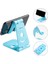 Açık Mavi Stil Taşınabilir Mini Cep Telefonu Tutucu Katlanabilir Masa Standı Tutucu iPhone Android Telefon Için 4 Derece Ayarlanabilir Evrensel (Yurt Dışından) 1