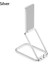 B Gümüş Tarzı Sıcak 360 Döndürme Cep Telefonu Katlanabilir Stand Geri Ultra Ton Halka Tutacağı Çok Açılı Taşınabilir Masa Metal Parmak Kickstand (Yurt Dışından) 1
